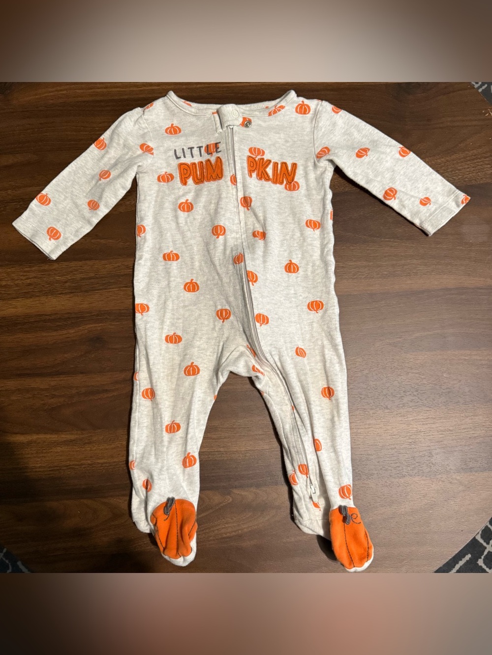 ✨2/$6✨ Baby boy fall pumpkin Halloween sleeper